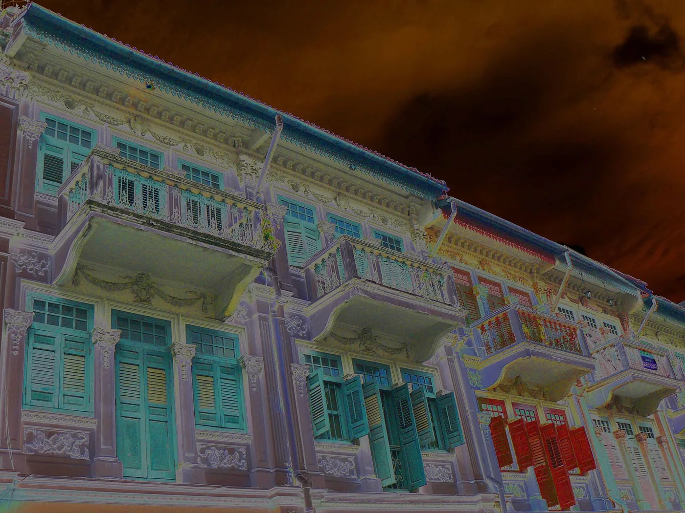 Chinatown shophouses, Singapore